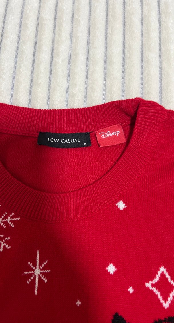 Yılbaşı temalı kadın triko - Görsel 5