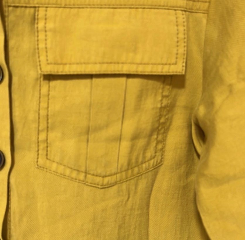 Hardal Uzun Kollu kız çocuk elbise - Görsel 3