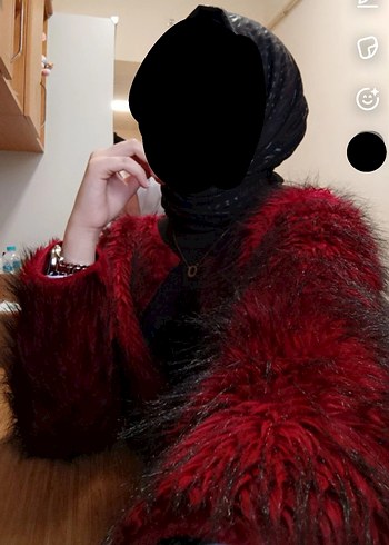 Bordo Kürk - Görsel 2