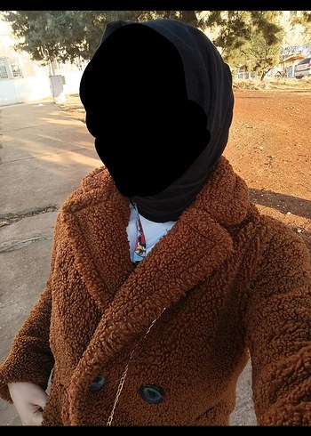 Kahverengi Kürklü Midi Kadın Kaban - Görsel 3