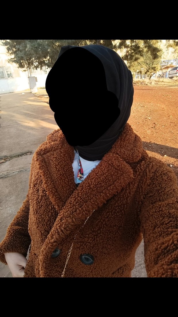 Kahverengi Kürklü Midi Kadın Kaban - Görsel 3