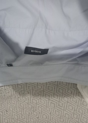 Erkek Mavi Kısa Kollu Gömlek - Görsel 4