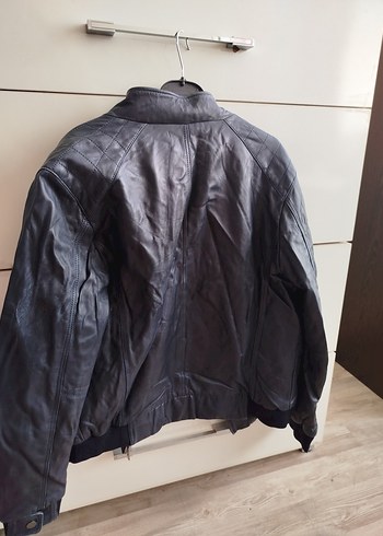U.S Polo Assn. U.S Polo Assn. Lacivert Deri Biker Ceket