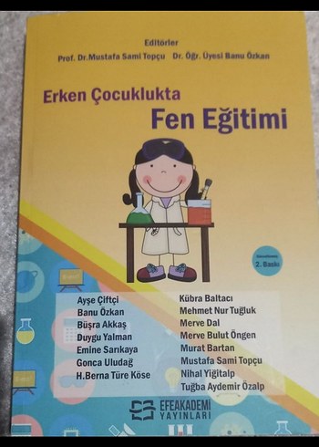 Erken Çocuklukta Fen Eğitimi Kitabı