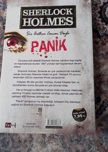 Sherlock Holmes Panik - Sir Arthur Conan Doyle - Görsel 3