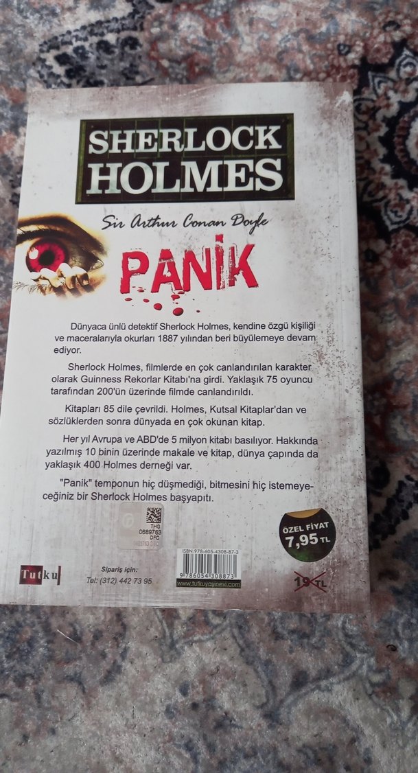 Sherlock Holmes Panik - Sir Arthur Conan Doyle - Görsel 3