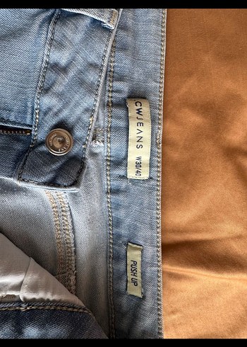 Sıfır Kadın Mavi Denim Regular Fit Jean - Görsel 2