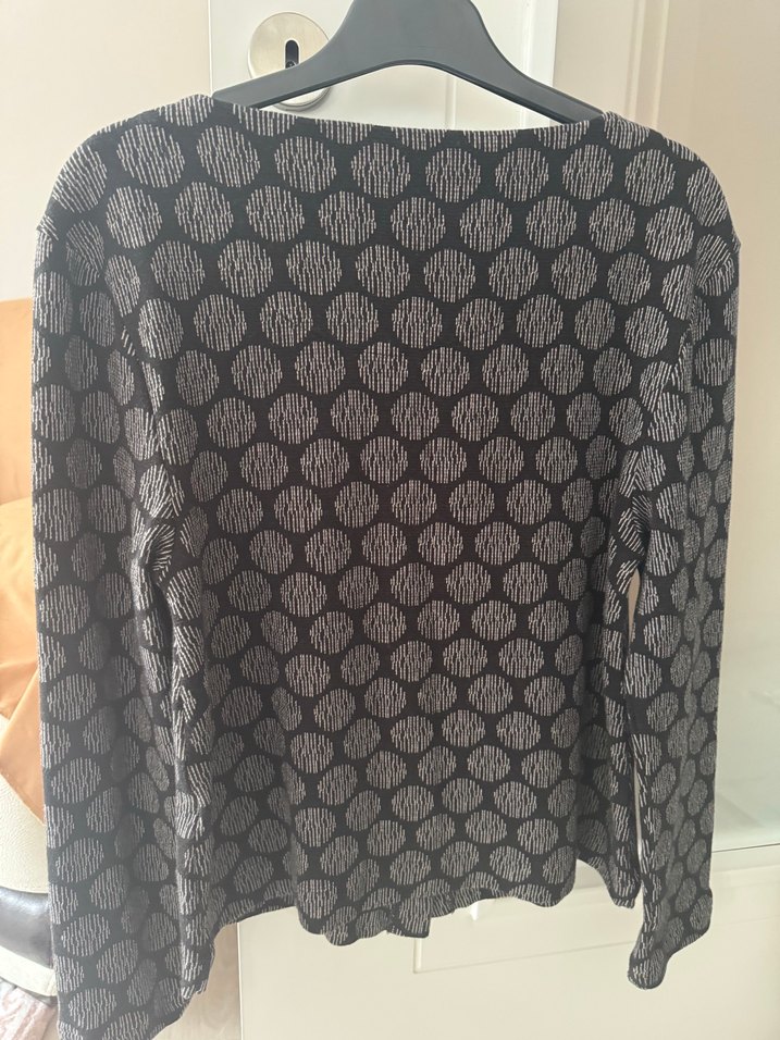 Sıfır Ürün Düğmeli Gri Kadın Hırka - Görsel 2