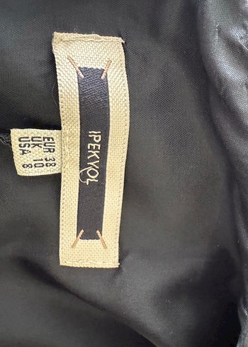 İpekyol sıfır Siyah Piliseli Midi Ofis Elbisesi - Görsel 3