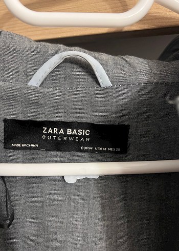 Gri Midi Kadın Yağmurluk Kapüşonlu - Görsel 8