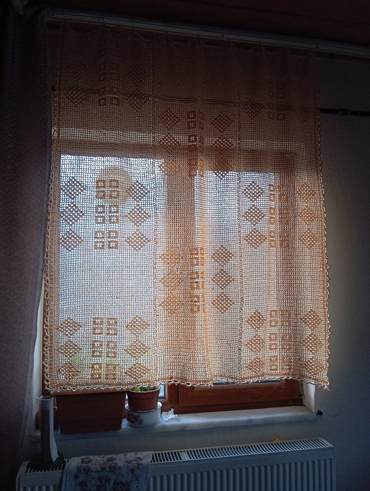 Bej Nakışlı Konvansiyonel Perde - Görsel 5