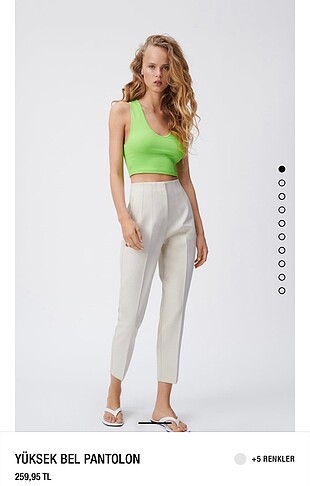 ZARA KUMAŞ PANTOLON