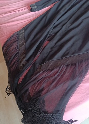 42 Beden Siyah abaya