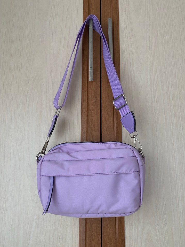 Hiç Kullanılmadı Lila Çanta / Temiz - Görsel 3