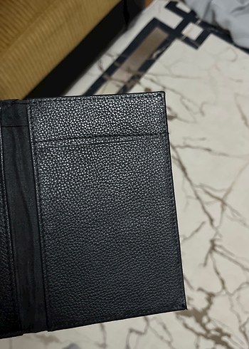 Yılan Desenli Siyah Deri askeri ulaştırma Cüzdan - Görsel 5