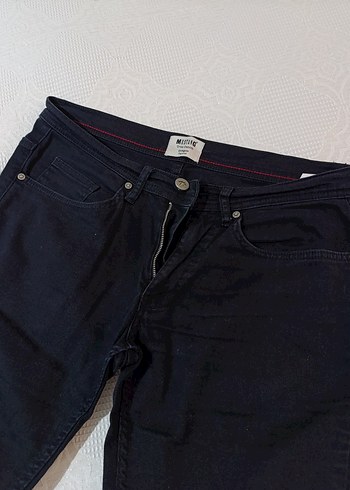 Mustang Erkek Siyah Regular Fit Kot Pantolon