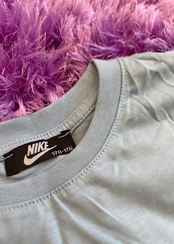 Nike Gri Baskılı Erkek Tişört - Görsel 3