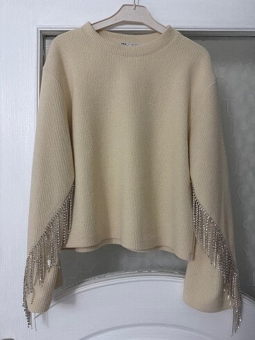 Zara Zara yumuşacık taşlı sweat