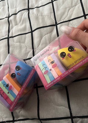 Pastel Renkli Çoklu Makyaj Sünger Seti - Görsel 2