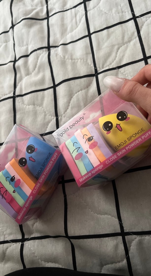 Pastel Renkli Çoklu Makyaj Sünger Seti - Görsel 2