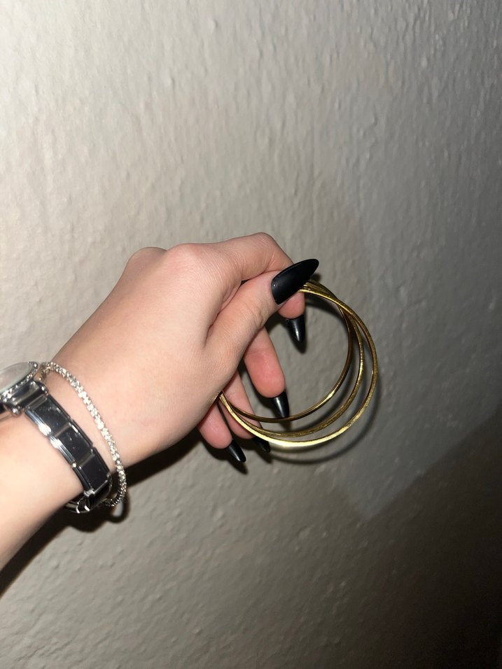 3'lü Çelik Ajda Bilezik - Görsel 2