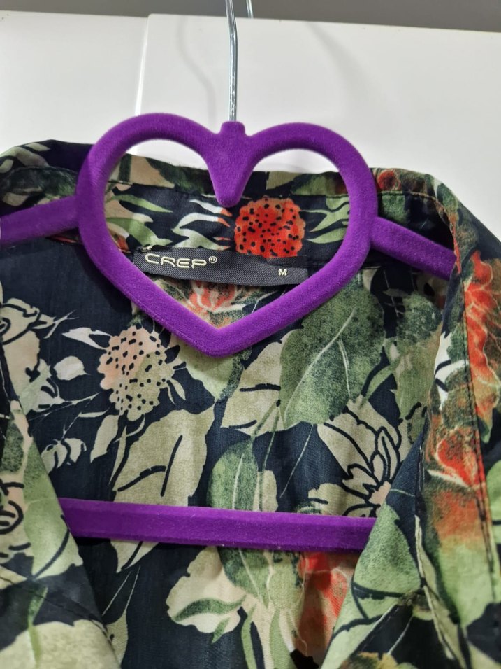 Çiçek Desenli Bohem Uzun Elbise - Görsel 5