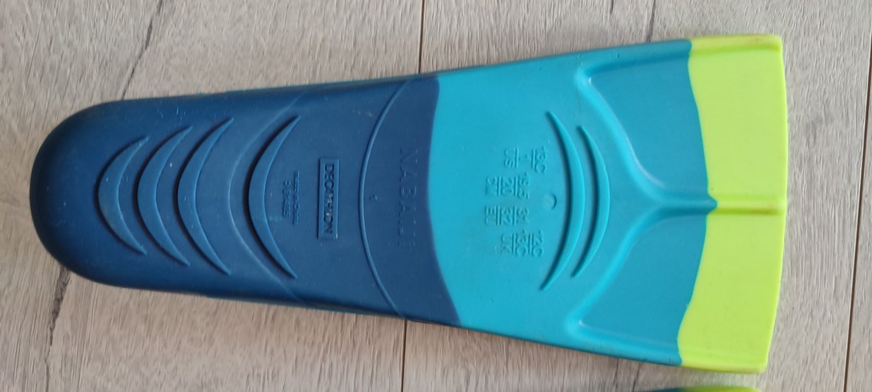 Erkek Mavi Kauçuk Plaj Yüzme Paleti - Görsel 3