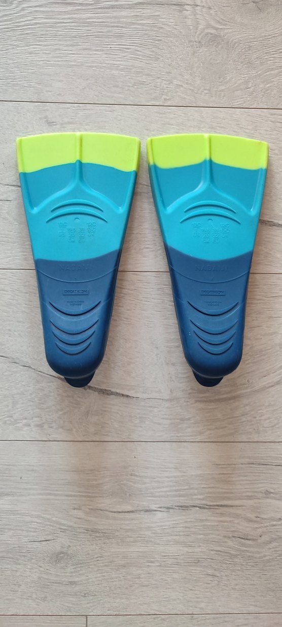 Erkek Mavi Kauçuk Plaj Yüzme Paleti - Görsel 2