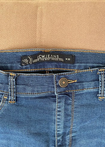Skinny Kot jeans mavi - Görsel 3