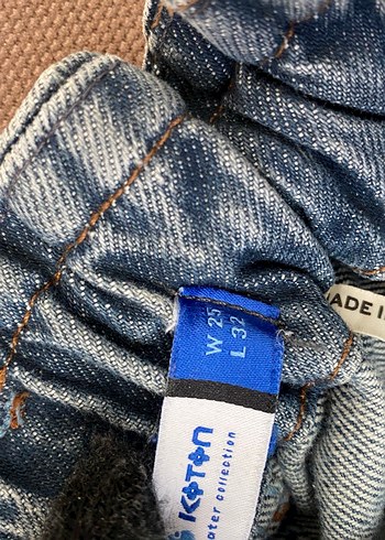 Düğmeli Bohem kot pantolon jeans - Görsel 4