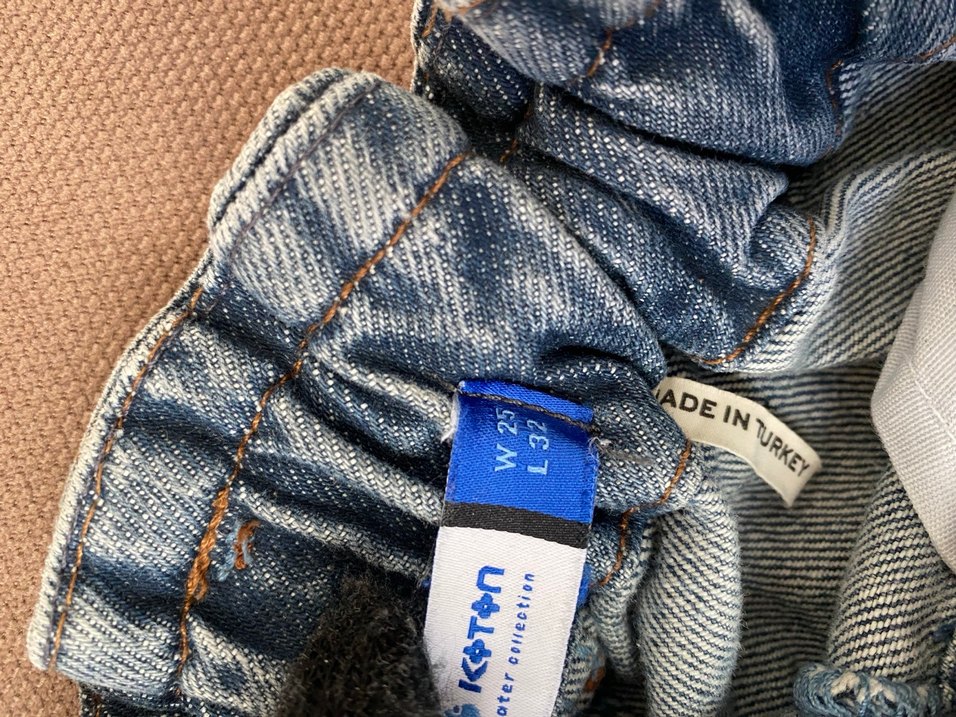 Düğmeli Bohem kot pantolon jeans - Görsel 4