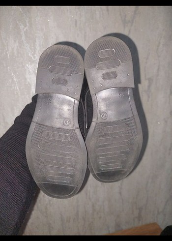 Tokalı Siyah Erkek Çocuk Özel Ayakkabı - Görsel 3