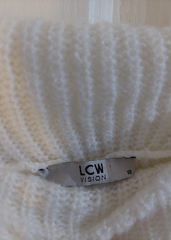 Beyaz Örgü Kadın Triko Bluz - Görsel 2