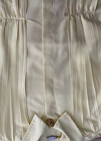 Limon rengi gömlek - Görsel 4