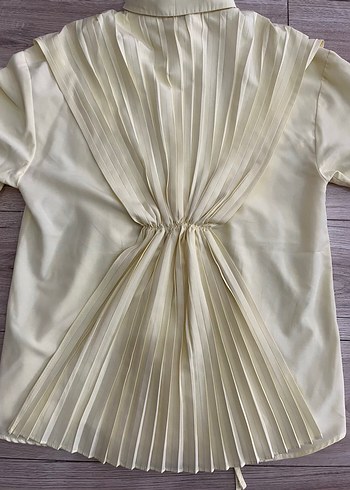 Limon rengi gömlek - Görsel 11