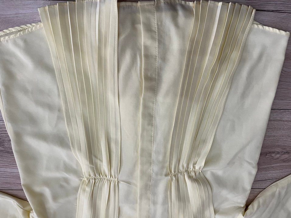 Limon rengi gömlek - Görsel 5