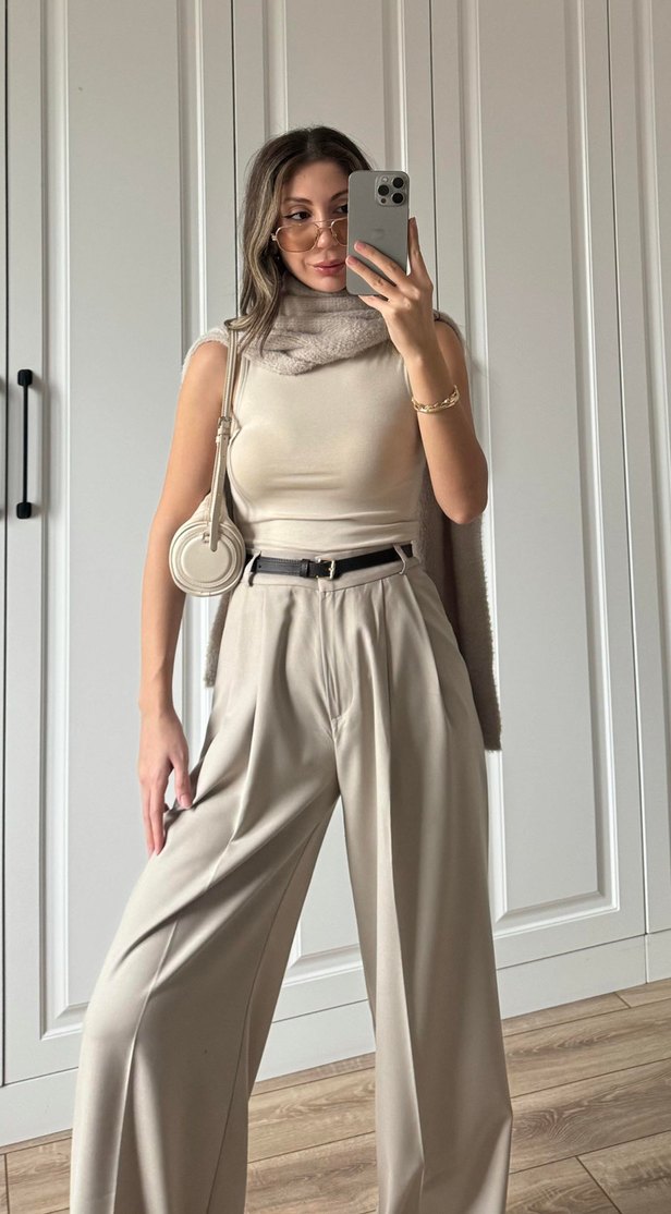 ZR Model Premium Taş Kumaş Pantolon - Görsel 3