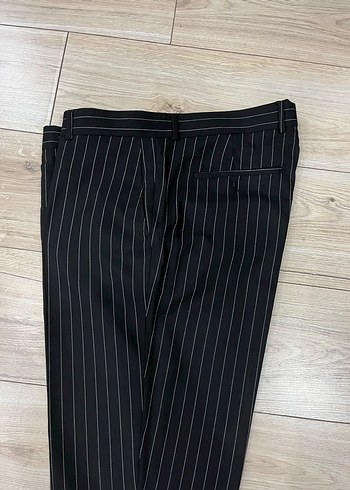 56 Drop /6 Çizgili Siyah Erkek Takım - Görsel 12