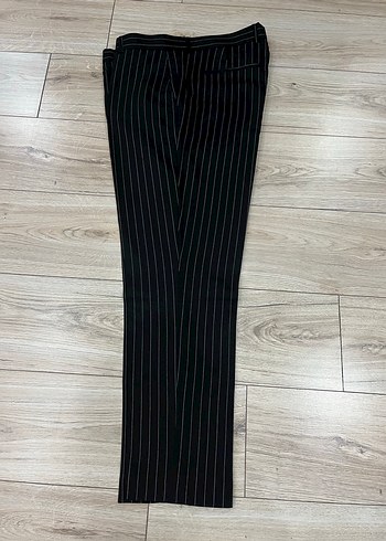 56 Drop /6 Çizgili Siyah Erkek Takım - Görsel 10