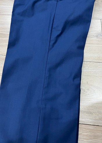 Düğmeli Klasik Lacivert Erkek Yelek pantolon - Görsel 7