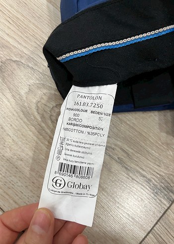 Düğmeli Klasik Lacivert Erkek Yelek pantolon - Görsel 11