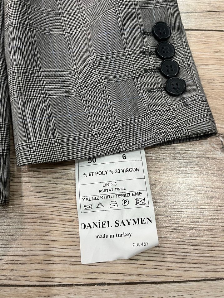 Gri Erkek Regular Fit Takım - Görsel 4