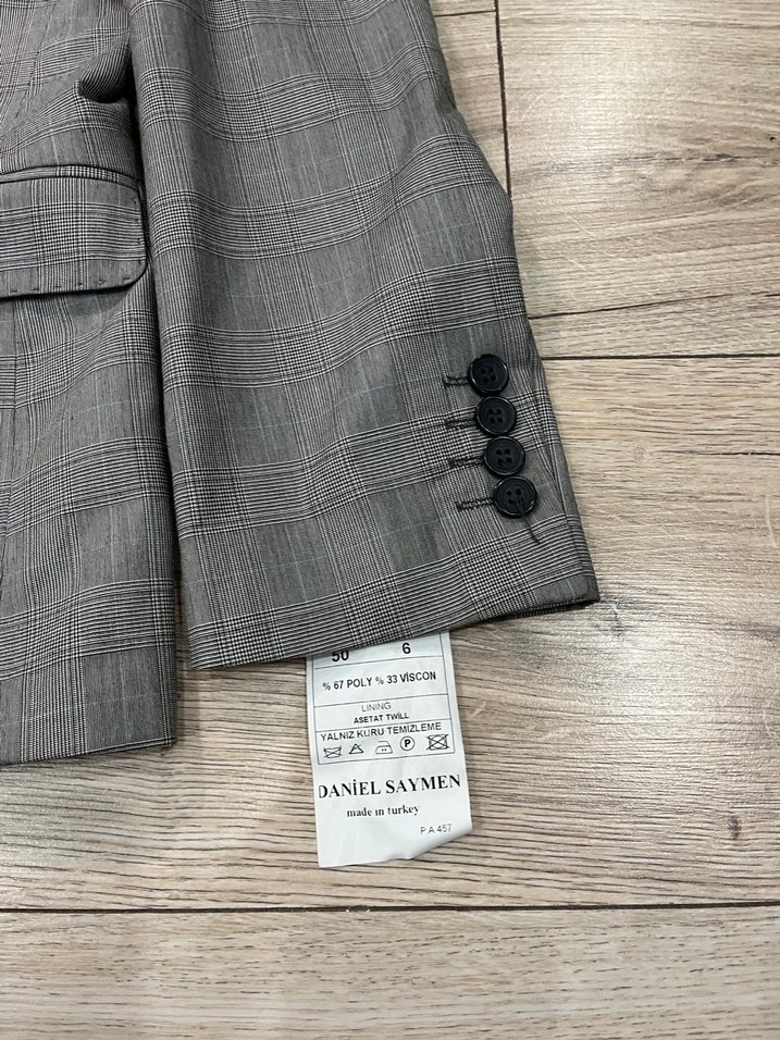 Gri Erkek Regular Fit Takım - Görsel 5