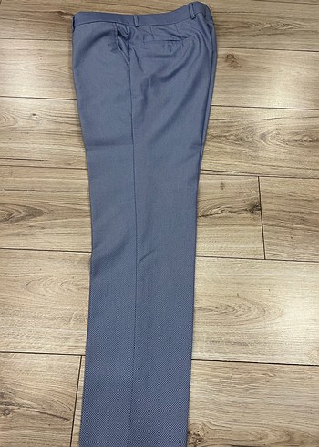 Turkuaz Erkek Ofis Takım Ceketi, Düğmeli, Normal Boy - Görsel 13