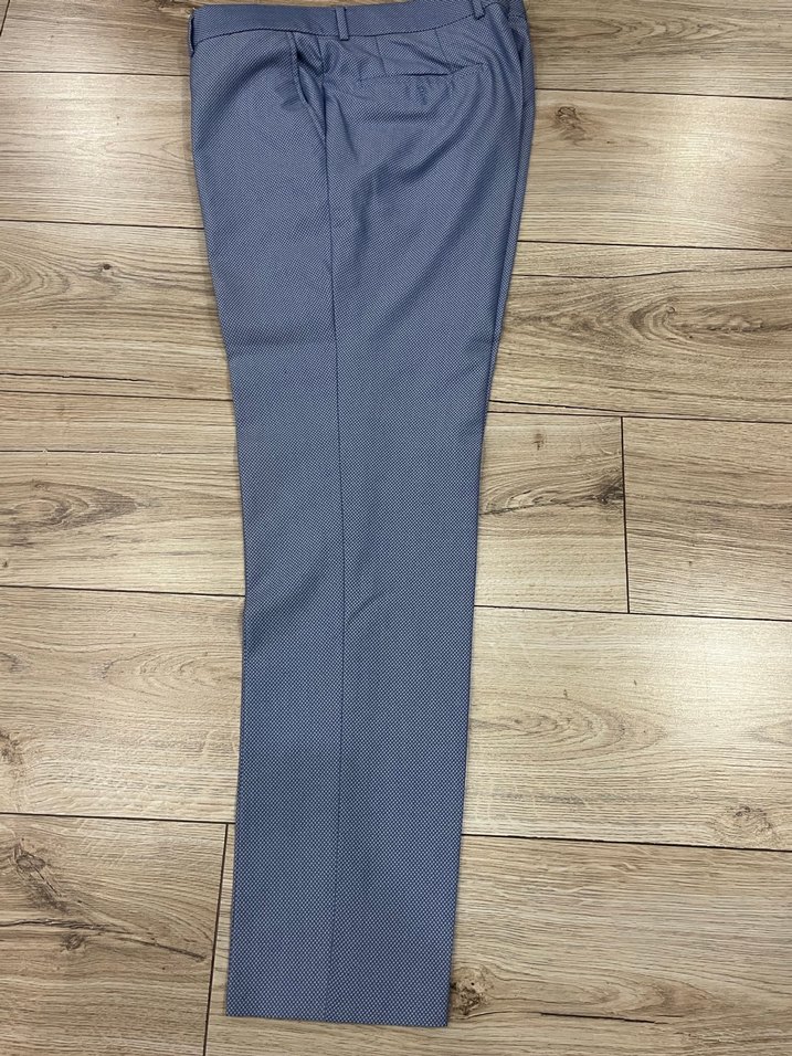 Turkuaz Erkek Ofis Takım Ceketi, Düğmeli, Normal Boy - Görsel 3