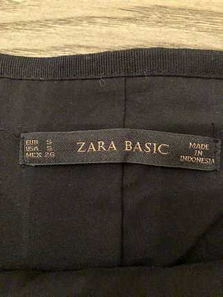 Zara Zara payetli bronz etek