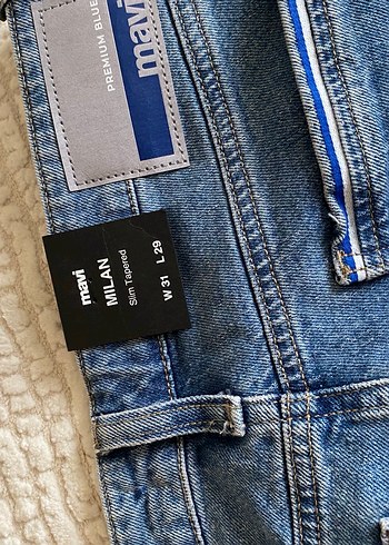 MAVİ Regular Fit Erkek Mavi Denim Jean - Görsel 5