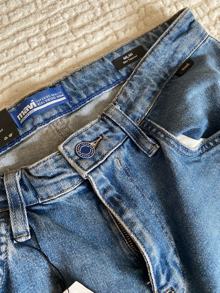 MAVİ Regular Fit Erkek Mavi Denim Jean - Görsel 2