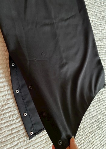 Siyah Uzun Kadın Etek - Görsel 2