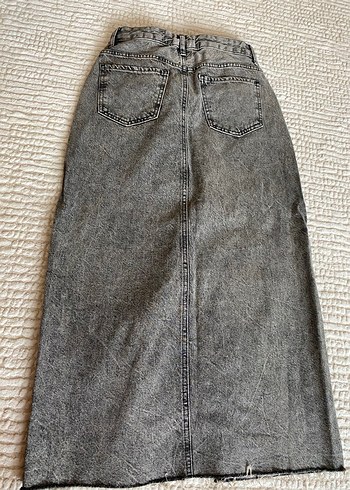 Kıton Gri Uzun Denim Etek - Görsel 6